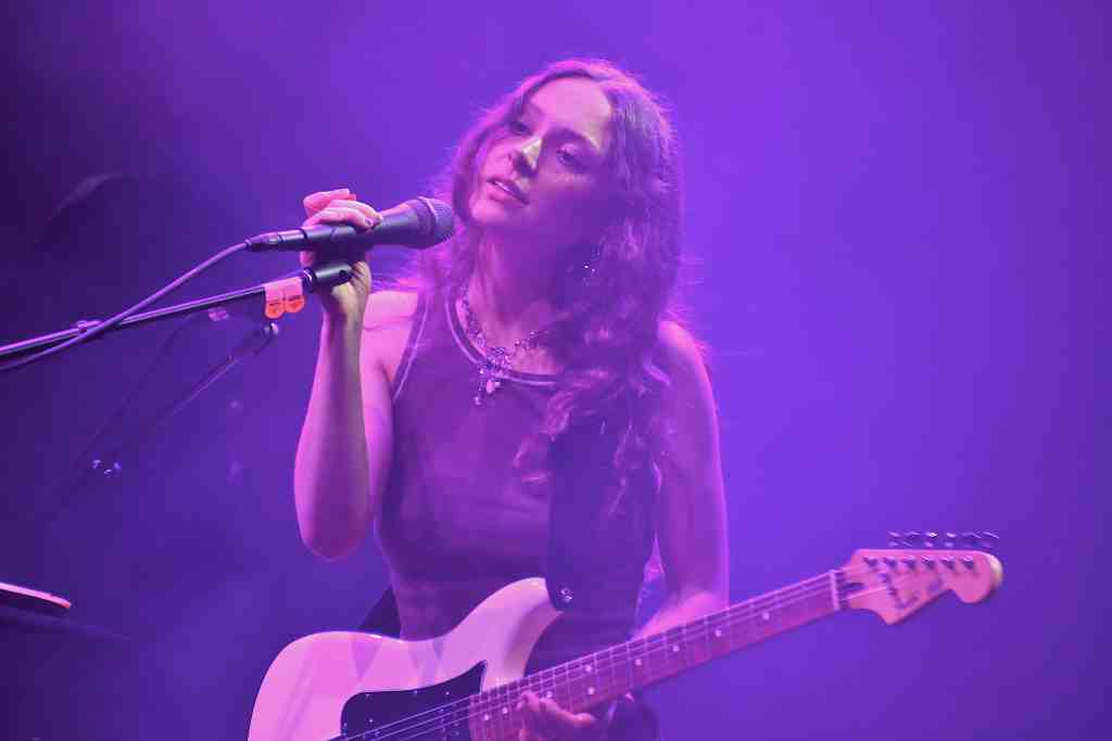 Holly Humberston performing live