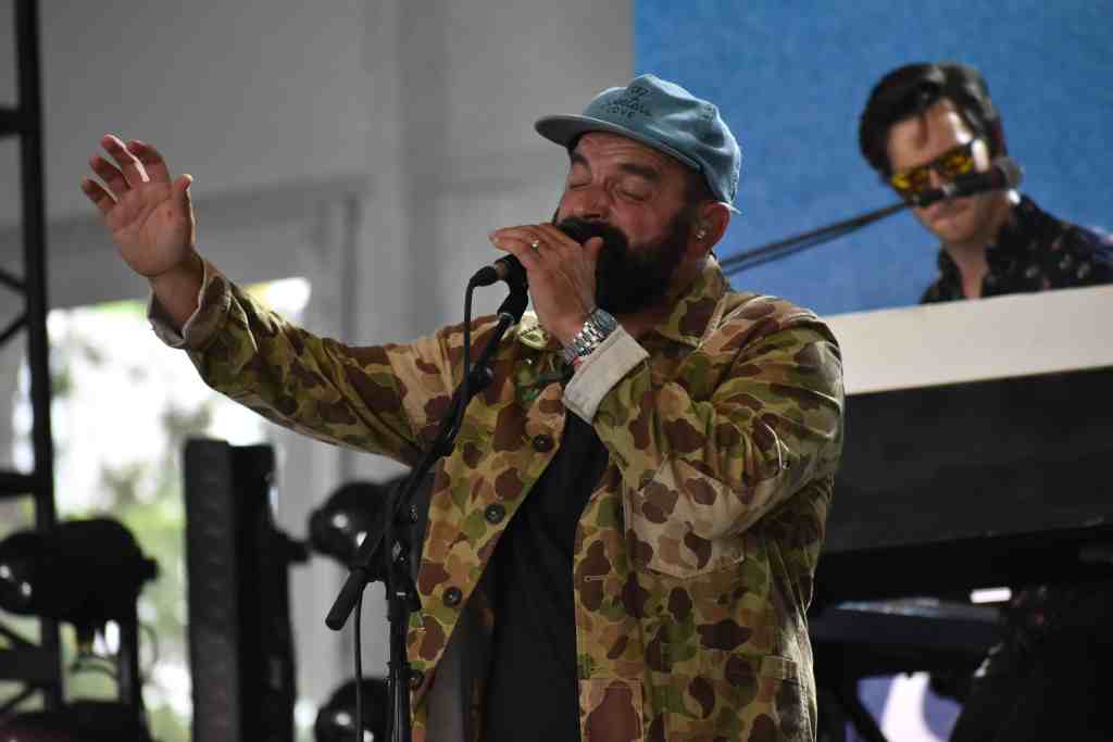 Drew Holcomb at the Bonnaroo Music and Arts Festival 2023