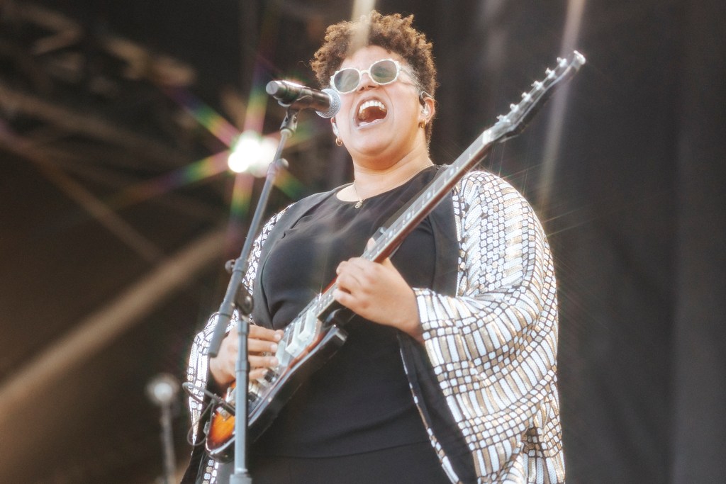 Brittany Howard Singing At Bourbon & Beyond Music Festival - Photo By Steve Thrasher
