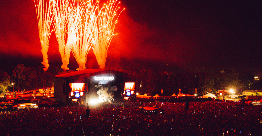 Post Malone Performing At Bonnaroo 2024 - Photo By Charles Reagan