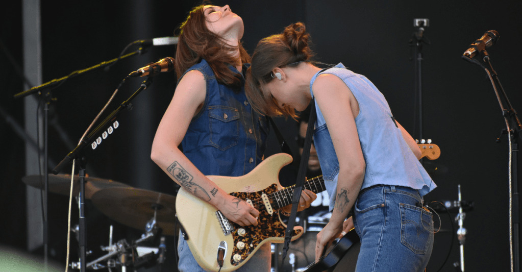 Larking Poe Playing at Bonnaroo 2024