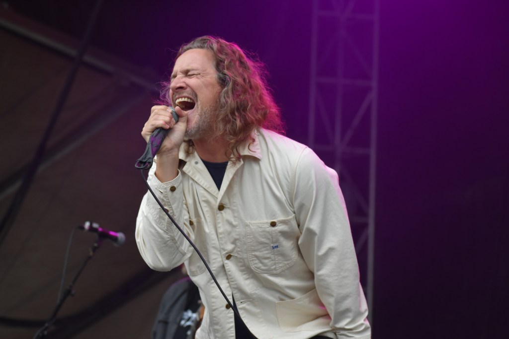 Kevin Martin of Candlebox singing at South Star Music Festival