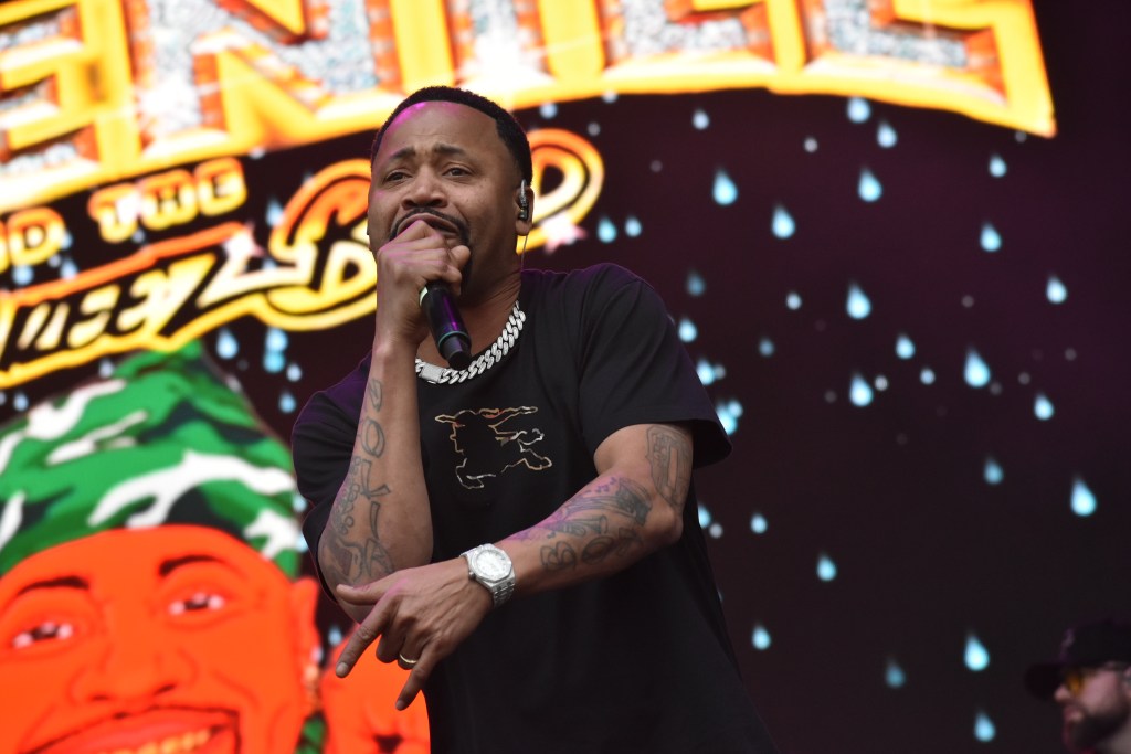 Juvenile performing at South Star Music Festival