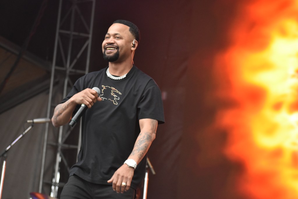 Juvenile performing at South Star Music Festival
