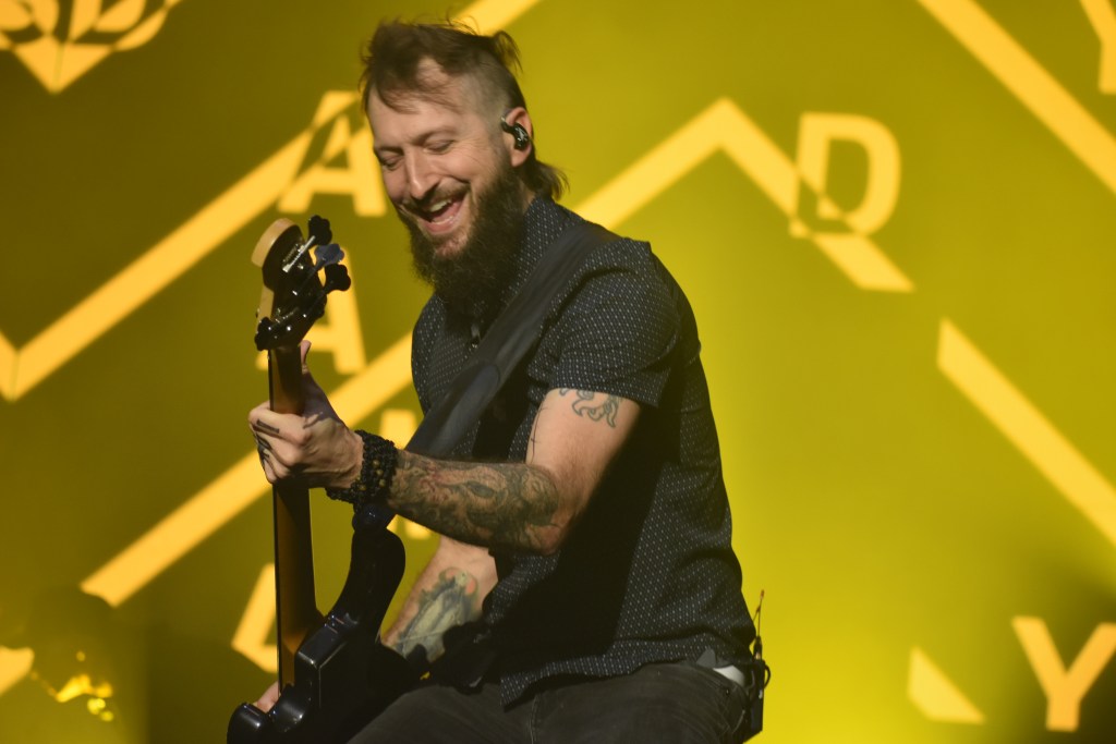 Shinedown performing at the 2024 South Star Music Festival