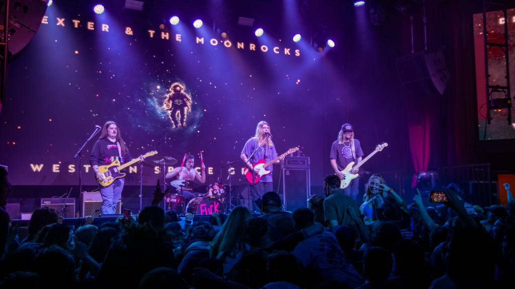 Dexter and the Moonrocks Performing Live - Photo By Wolf Requiestas