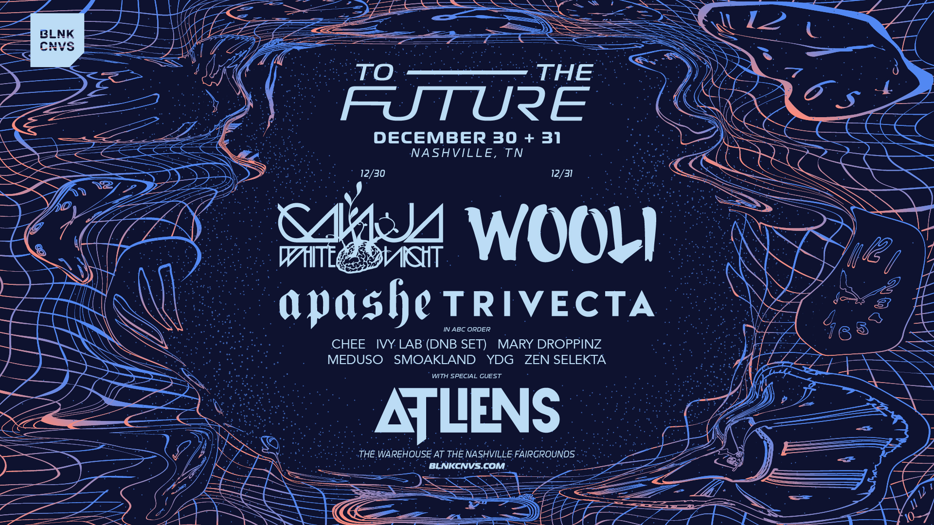 PREVIEW: TO THE FUTURE NEW YEAR'S EVE 2024 PARTY - East of 8th