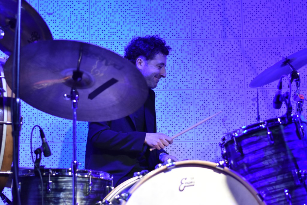 Drummer performing at The Blue Room in Nashville