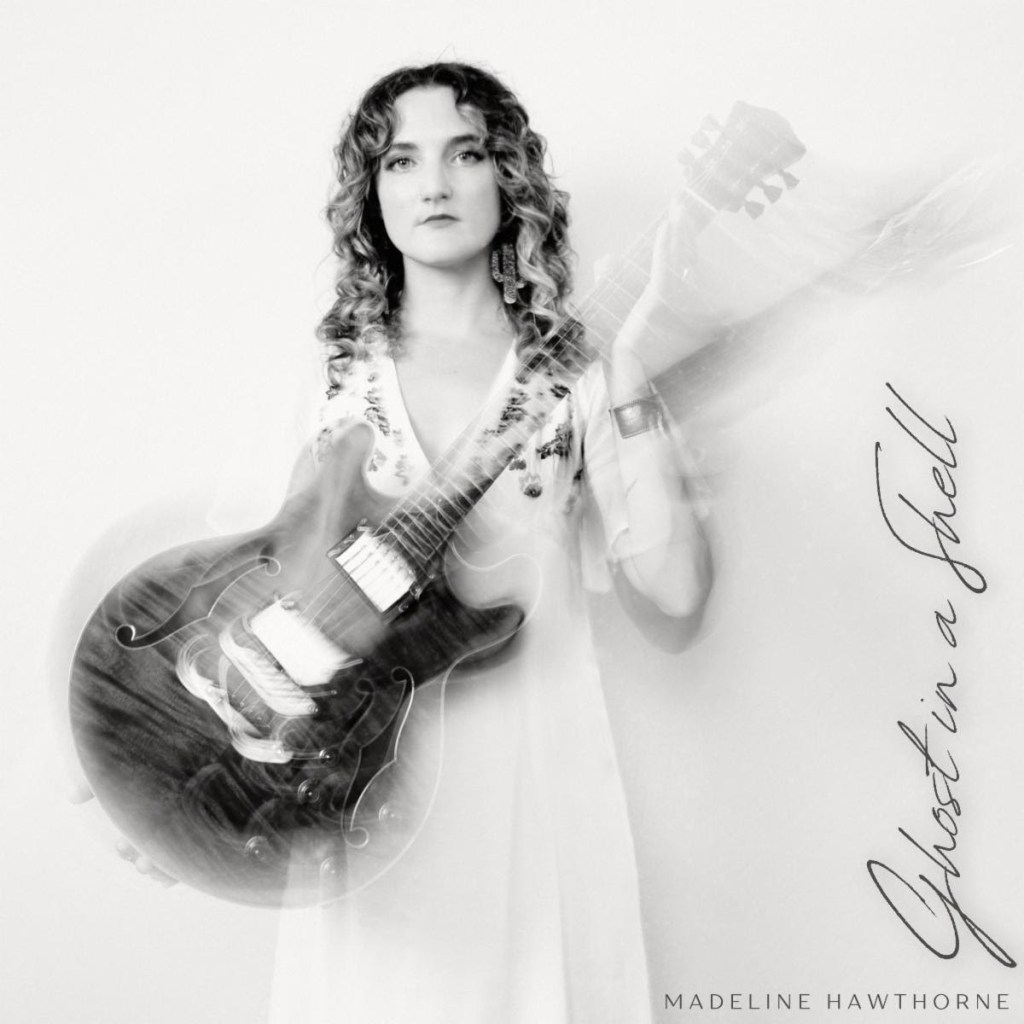 Madeline Hawthorne album art for her single Ghost In a Shell