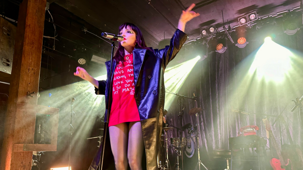 Lauren Mayberry Singing at The Mil in Nashville Tennessee