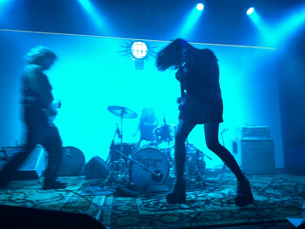 Sunflower Bean performing at The Blue Room in Nashville