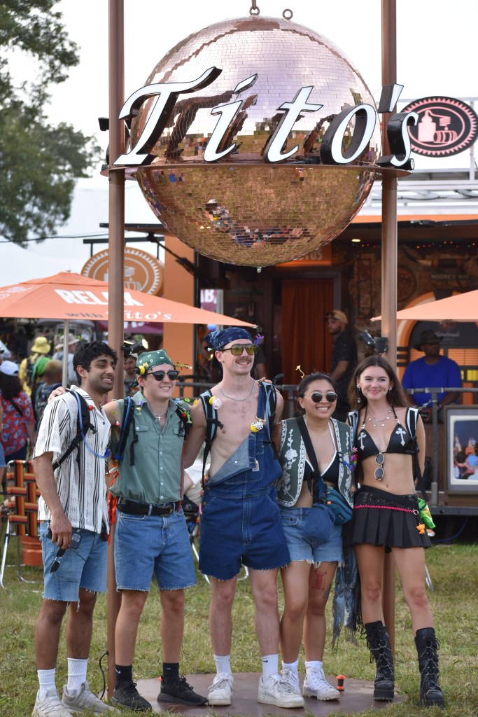 Tito's vodka and Bonnaroovians on Thursday of the 2025 Bonnaroo Music and Arts Festival
