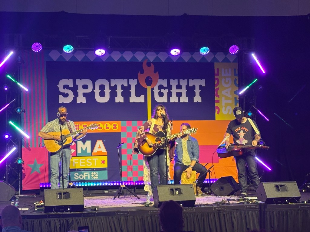 Maddie Lenhart Performing At CMA Fest 2025 In Nashville Tennessee
