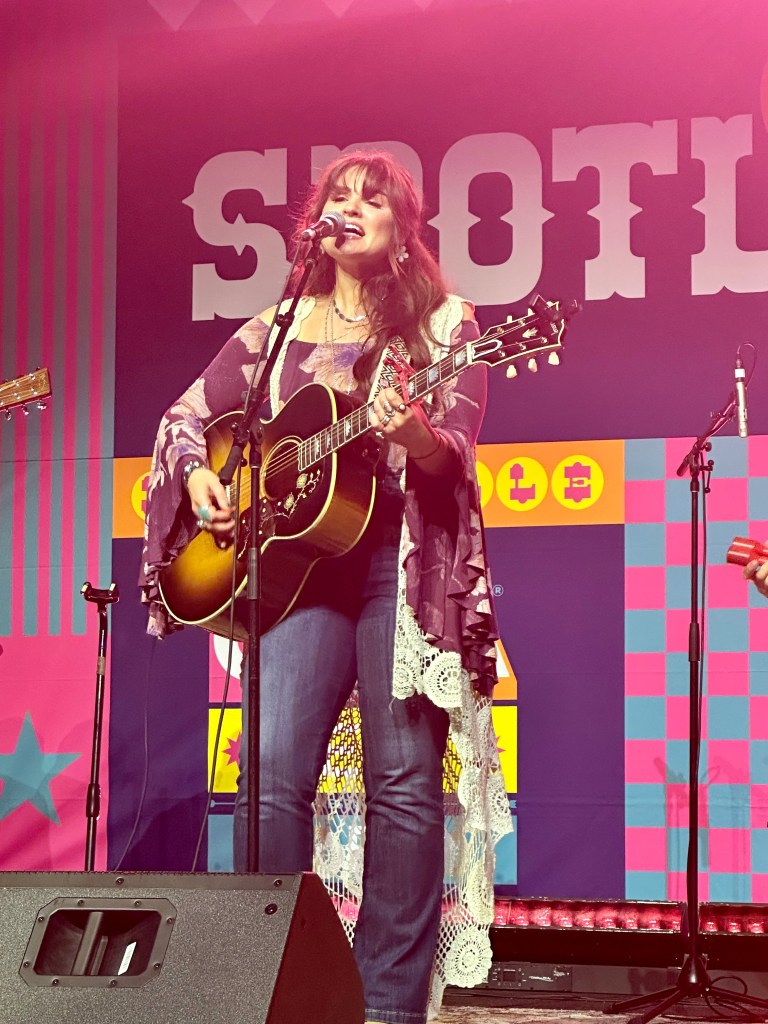 Maddie Lenhart performing at CMA Fest 2025