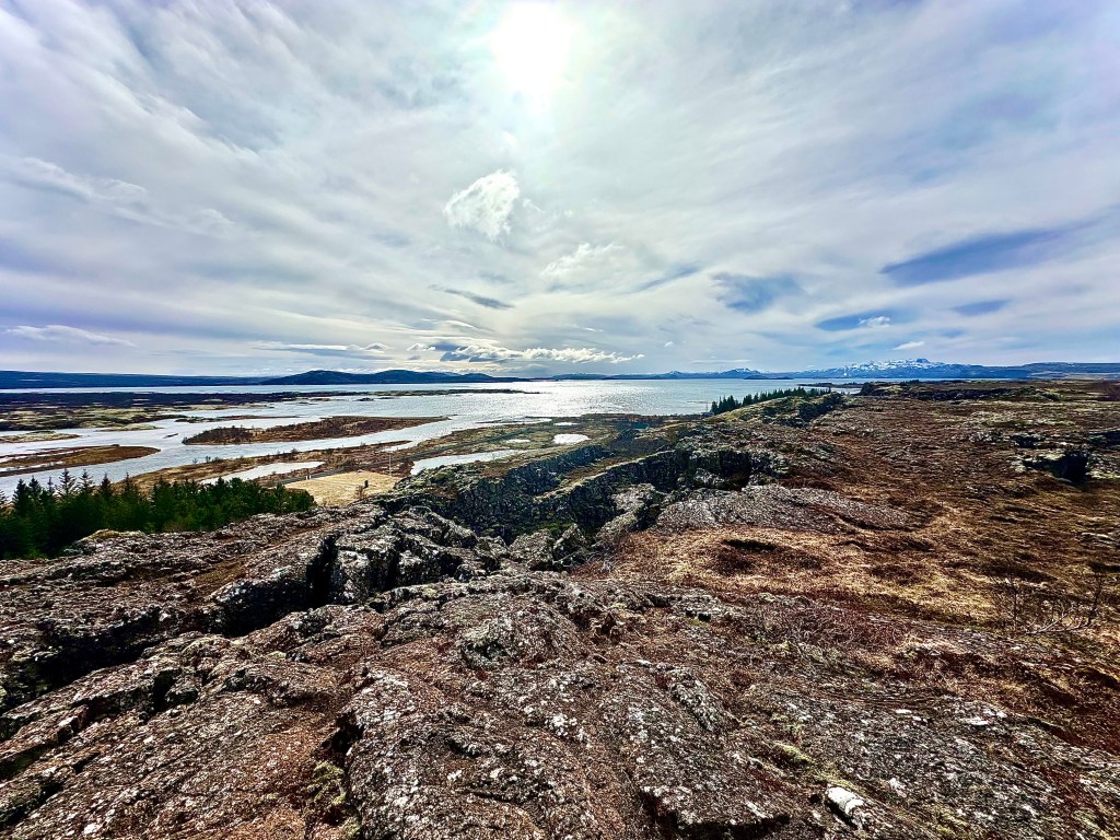 Þingvallavatn in Iceland