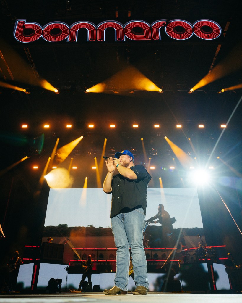 Luke Combs Photo by Ismael Quintanilla III for Bonnaroo 2025
