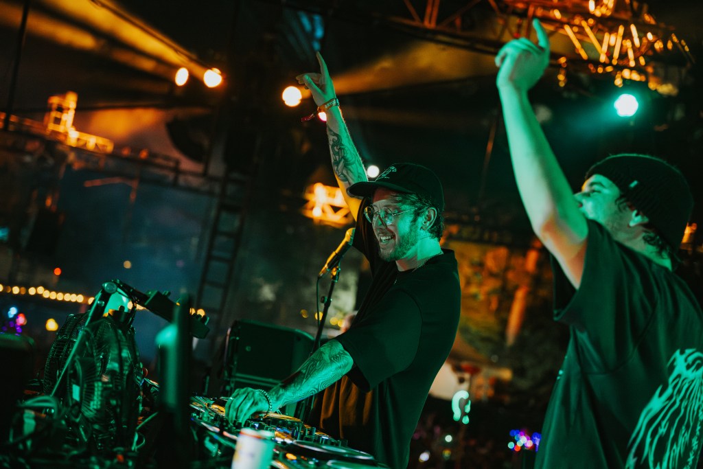 Of The Trees B2B Tape B Photo by Andrea Escobar Garcia for Bonnaroo2025