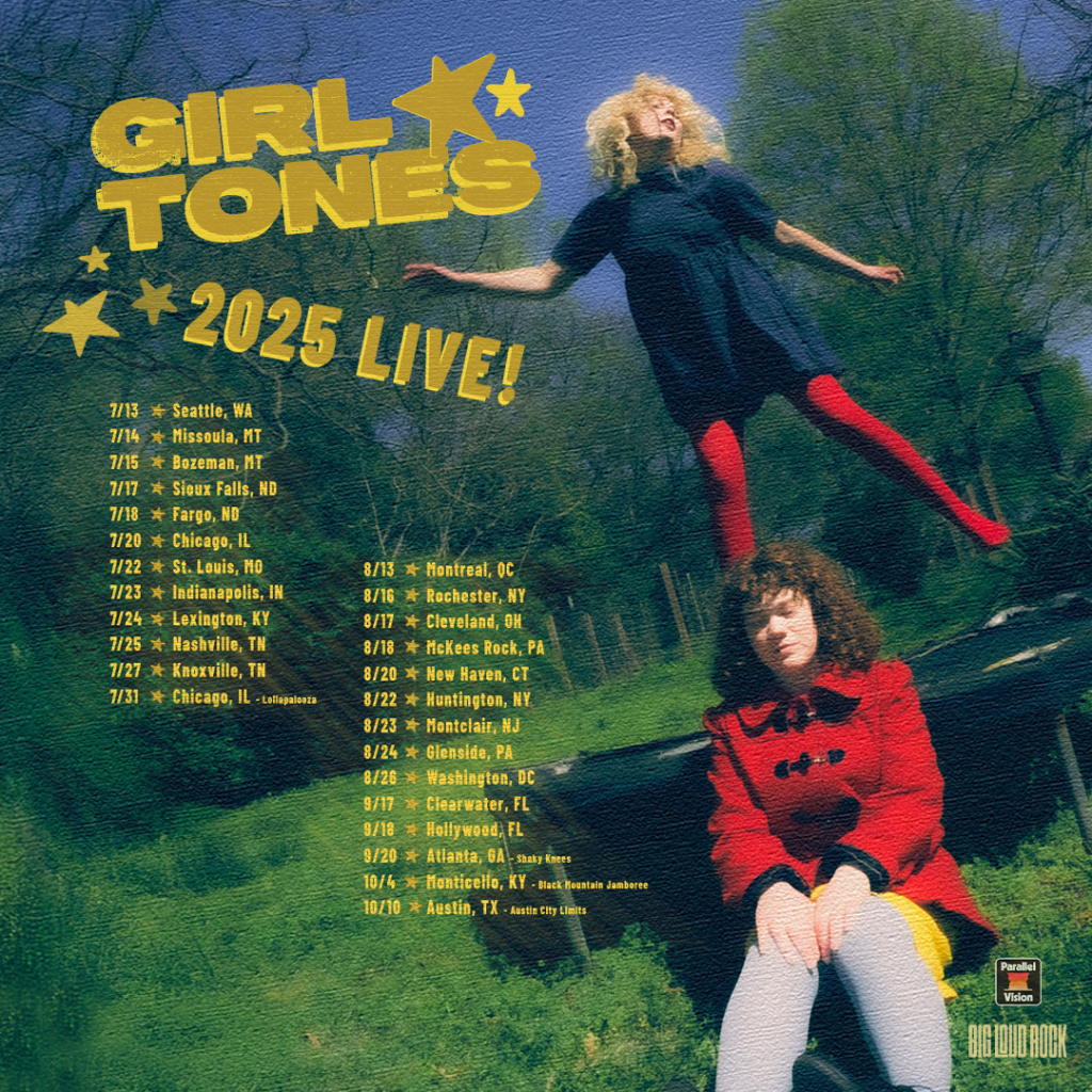 Girl Tones Tour Poster