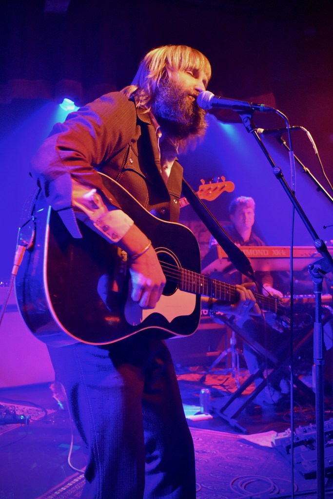 Paul McDonald singer at the album release show for "So Long To The Darkside" at Skinny Dennis in East Nashville