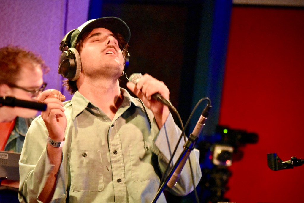 Zac Farro Performing at the Blue Room in Nashville Tennessee