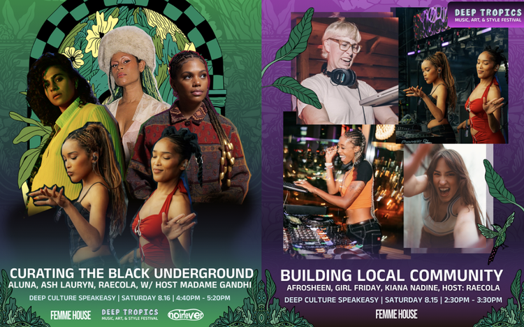 FEMME HOUSE at Deep Tropics 2025 Poster