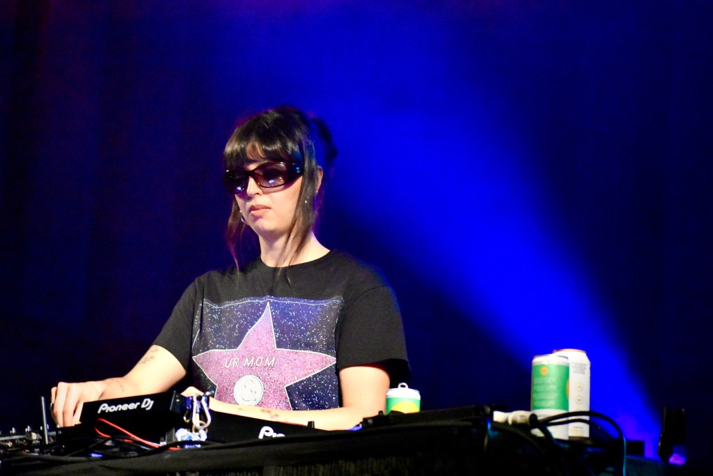 Rebecca Black performing at Hinterland Music Festival 2025