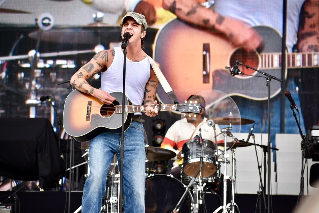 Role Model performing at Hinterland Music Festival 2025