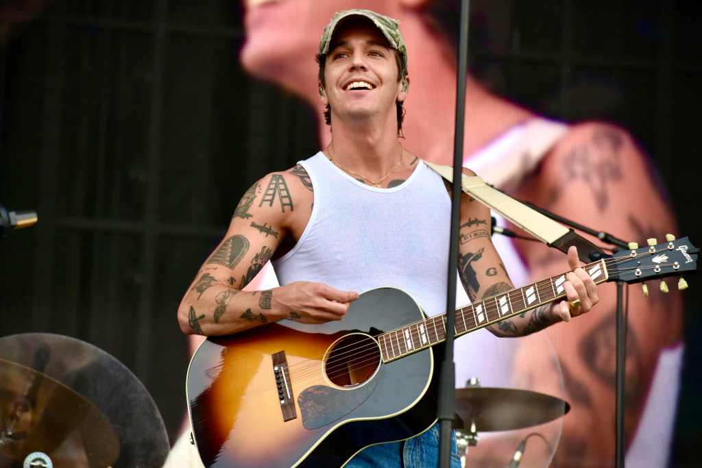 Role Model performing at Hinterland Music Festival 2025 in Saint Charles Iowa