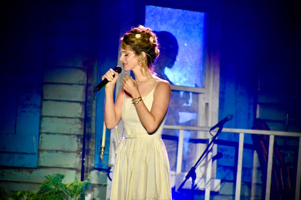 Lana Del Rey performing at Hinterland Music Festival