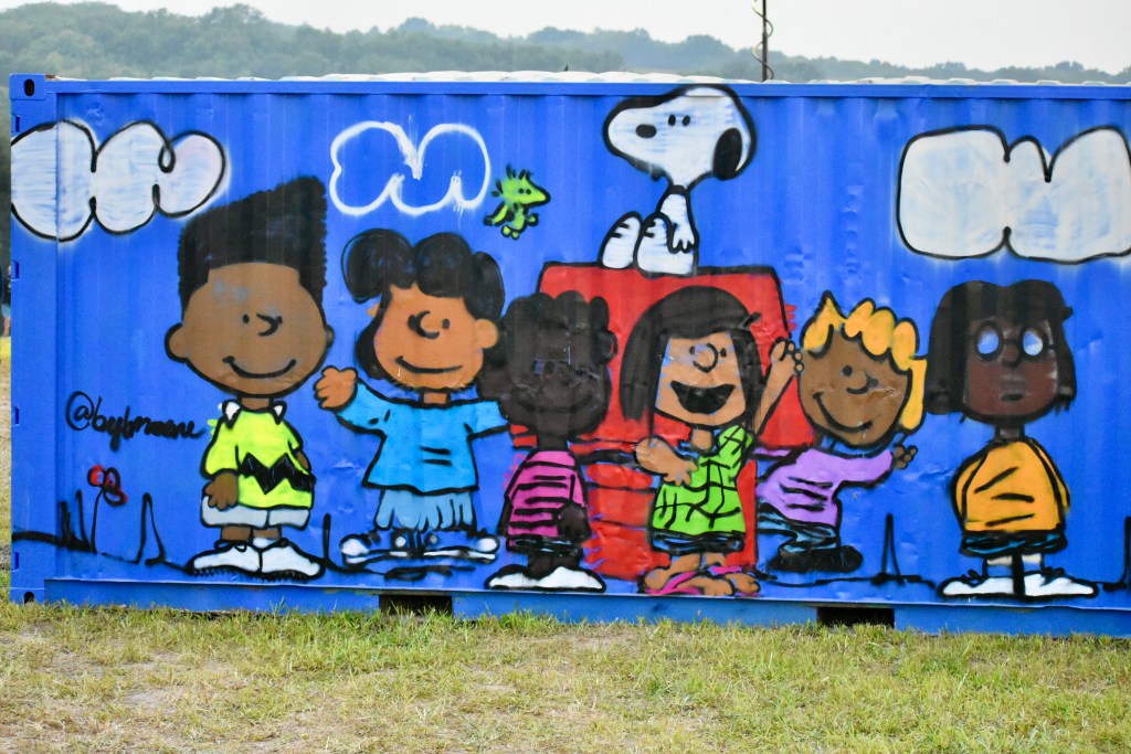 Artwork at Hinterland Music Festival 2025