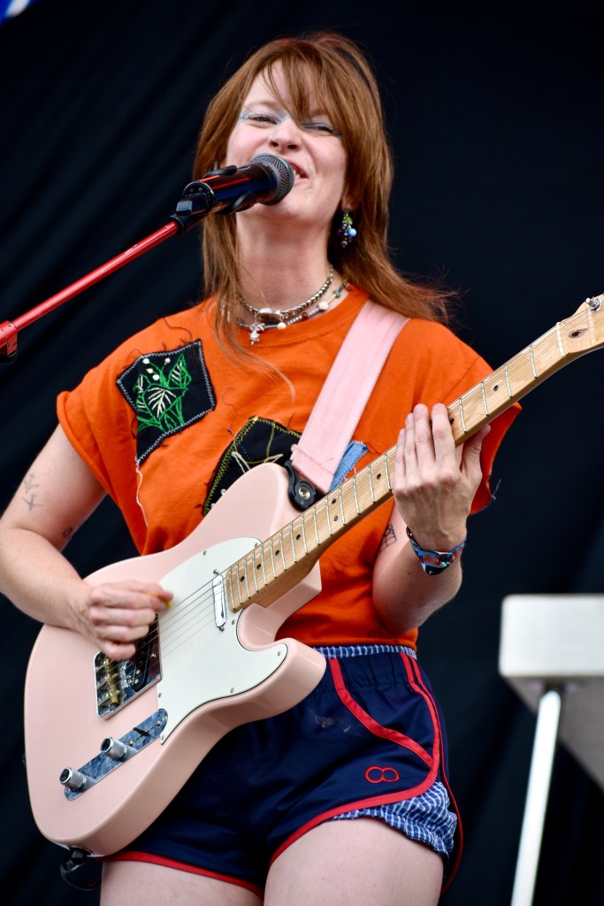 Orla Gartland performing at Hinterland Music Festival 2025