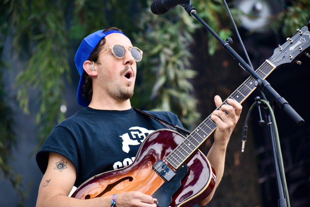 Michael Marcagi performing at Hinterland Music Festival 2025