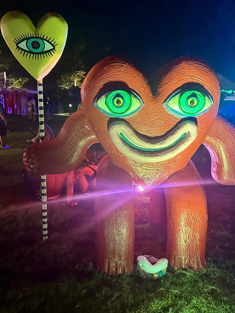 Scenery at Deep Tropics Music Festival 2025