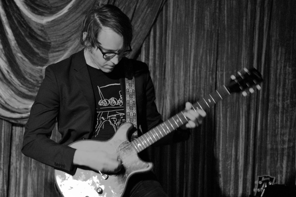 Guitarist performing with Kashena Sampson at Eastside Bowl In Nashville Tennessee October 2025