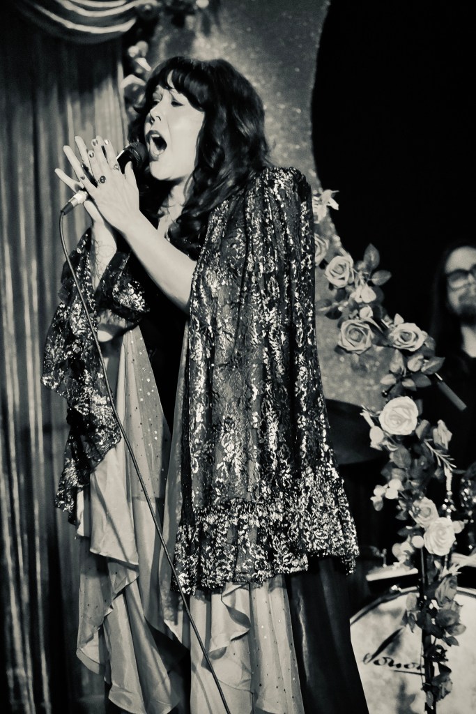 Kashena Sampson performing at Eastside Bowl In Nashville Tennessee October 2025