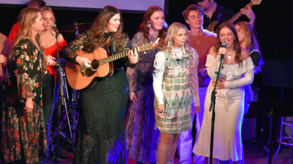 Nashville Voice Showcase artists performing at 3rd & Lindsley