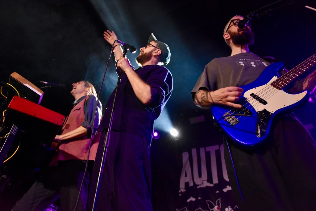 The band Autoheart performing in Nashville Tennessee