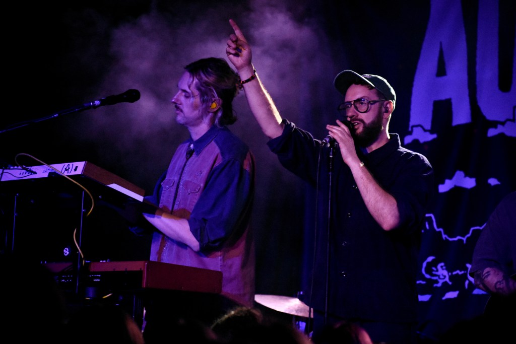 The band Autoheart performing in Nashville Tennessee