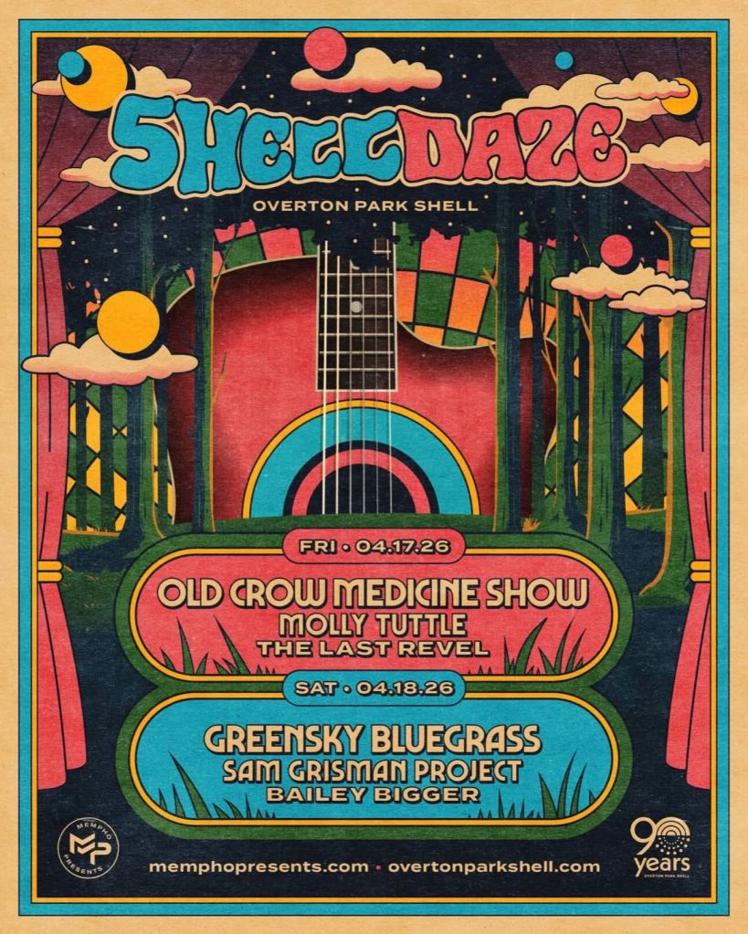 Shell Daze 2026 Lineup Poster