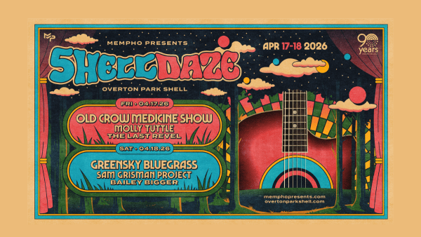 Shell Daze Memphis 2026 Lineup Banner