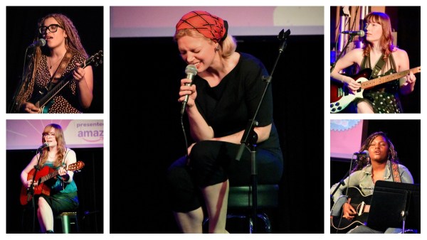 Girls Write Nashville 2026 benefit concert collage of artists