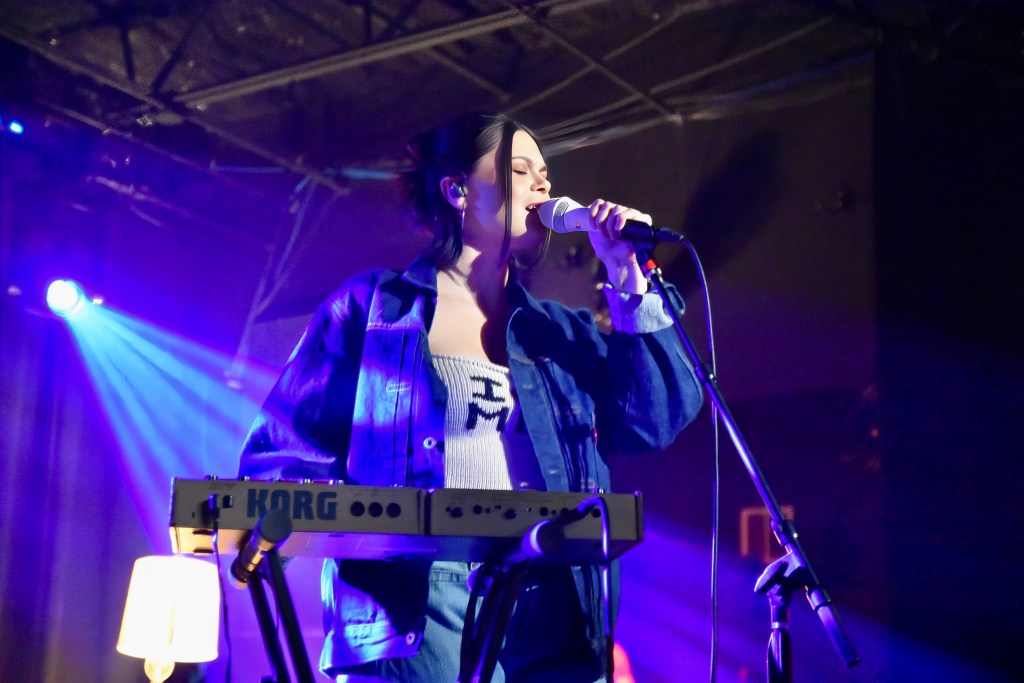 Moody Joody performing at the The Other Nashville Society showcase at The Basement East in Nashville Tennessee