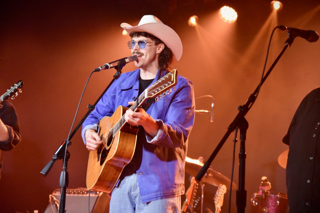 Boy Golden performing at Cannery Hall in Nashville Tennessee