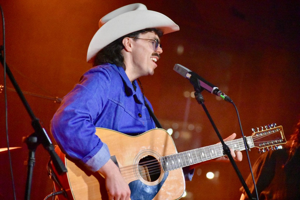 Boy Golden performing at Cannery Hall in Nashville