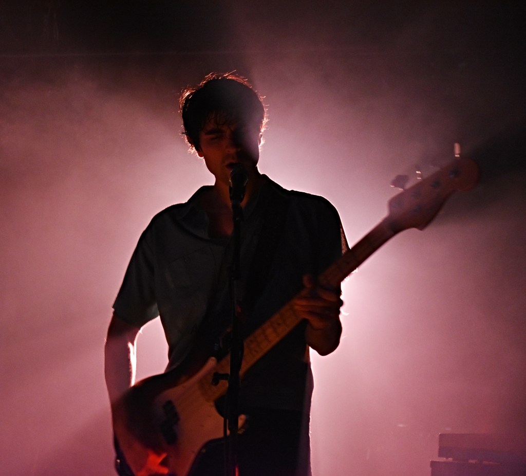 The band little image performing at The Basement East in Nashville Tennessee