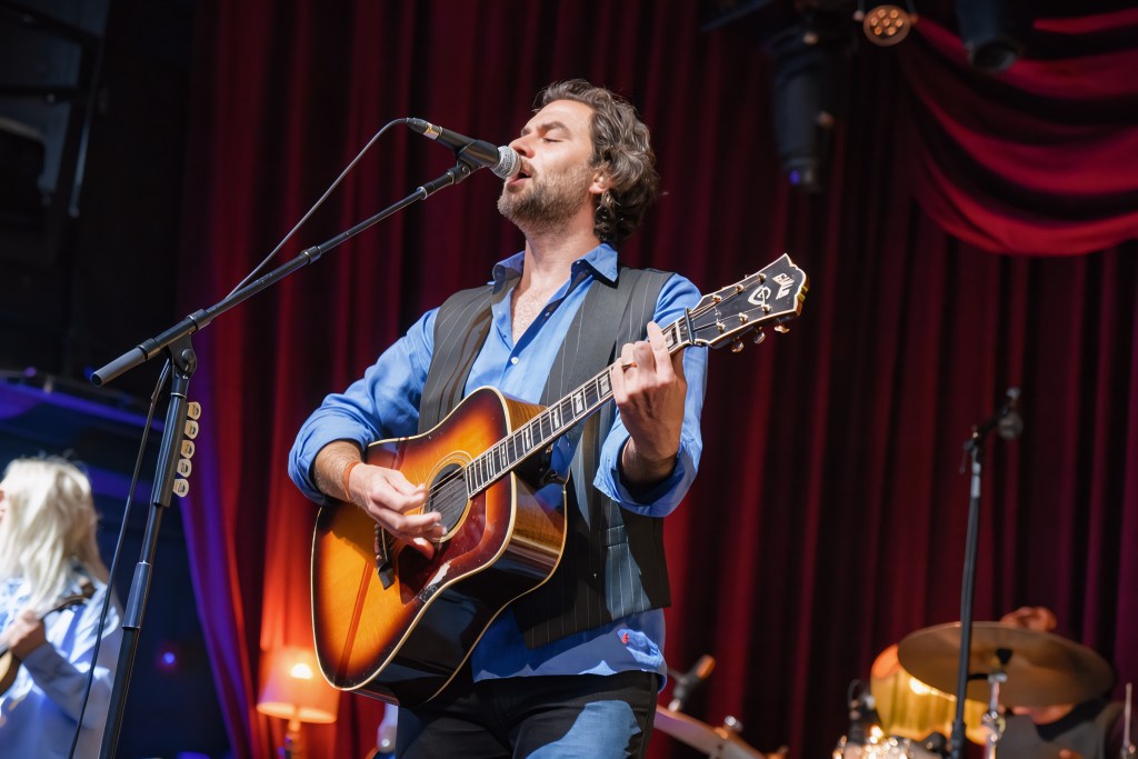 Jonathan Russell of The Head and The Heart performing at Brooklyn Bowl Nashville April 2026