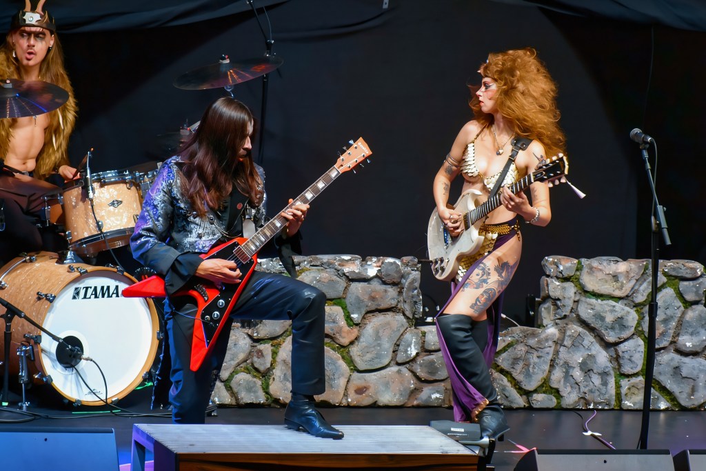 the band Castle Rat performing at The Pinnacle in Nashville Tennessee