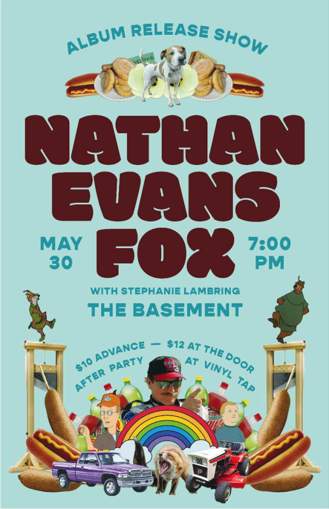 Nathan Evans Fox Album Release Show Poster
