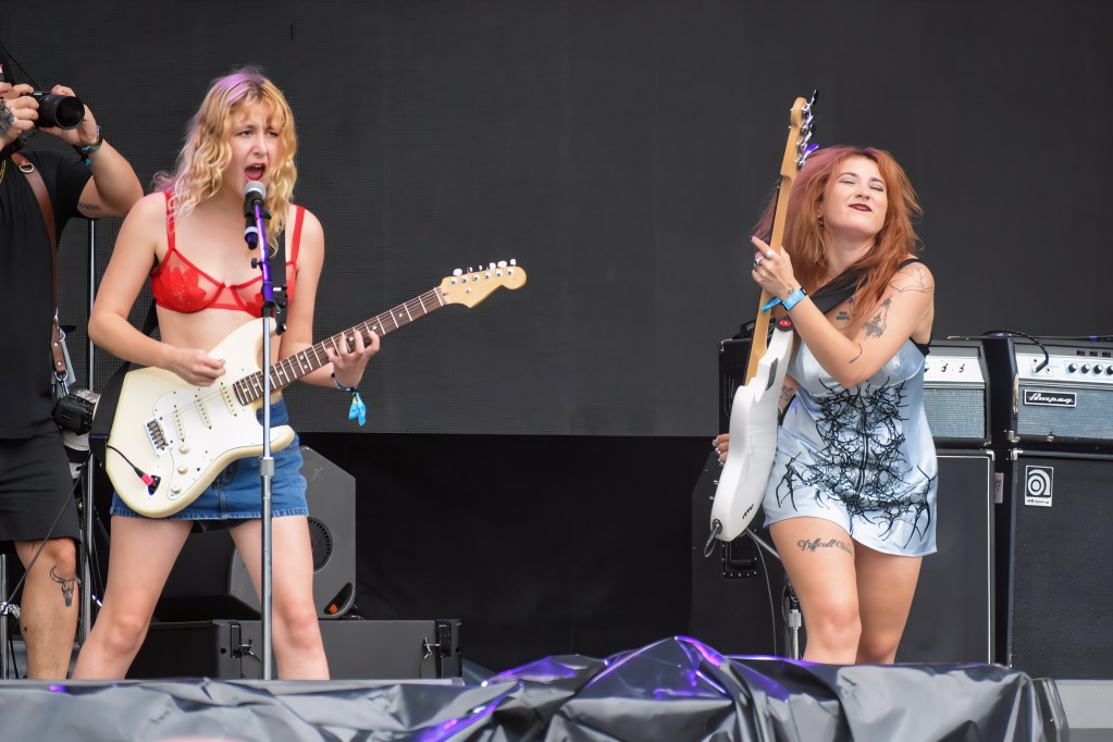 Lambrini Girls Performing at Bonnaroo 2026