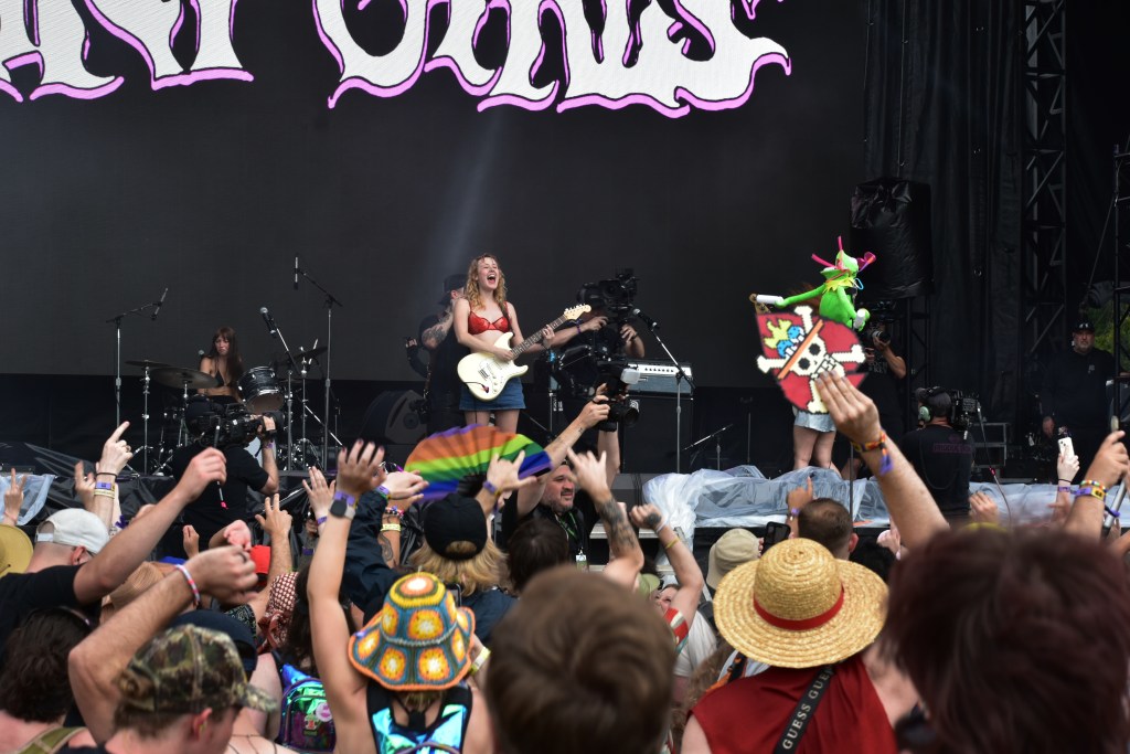 Lambrini Girls Performing at Bonnaroo 2026